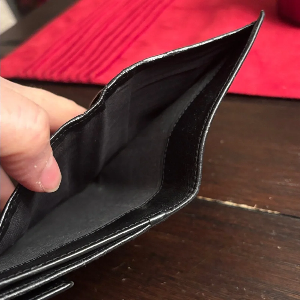 Prada Black Saffiano Leather Wallet